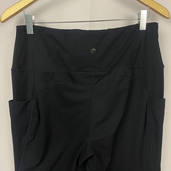 Baleaf Leggings Womens XL Black High Rise Yoga Pants Pockets Athletic Workout - Picture 5 of 14